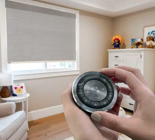 SmartDial motorization Roller shades