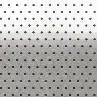 Silver Perforated