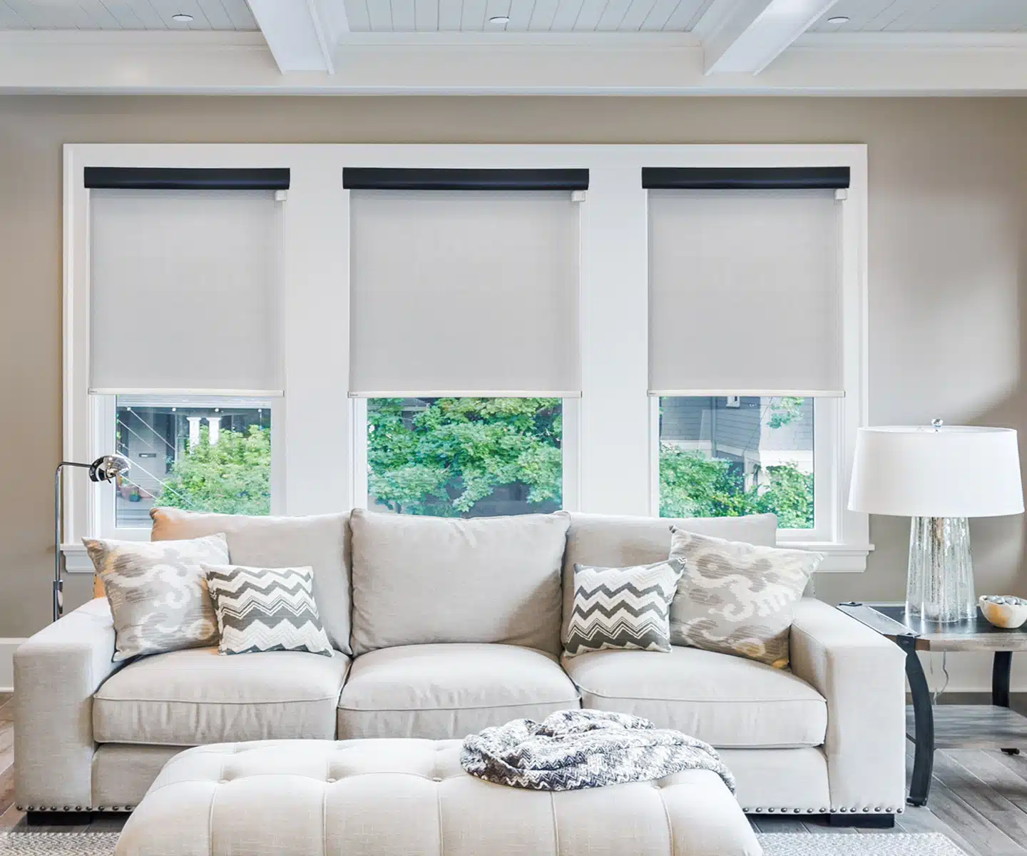 motorized Roller shades